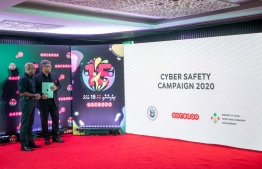 Ooredoo Maldives unveils it's 2020 Cyber Safety Campaign. PHOTO: OOREDOO MALDIVES