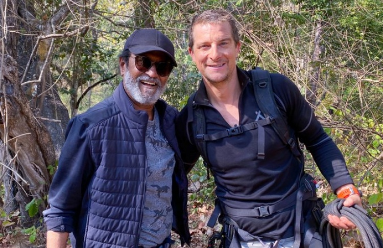 މޯދީ އަށް ފަހު ބެއާ ގްރިލްސްއާ އެކު ރަޖްނީކާންތު