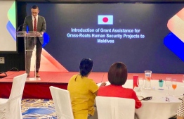 During the information-sharing session on Japan’s 'Grant Assistance for Grass-Roots Human Security Projects (GGP), held jointly by the Embassy of Japan and Foreign Ministry. PHOTO/EMBASSY OF JAPAN