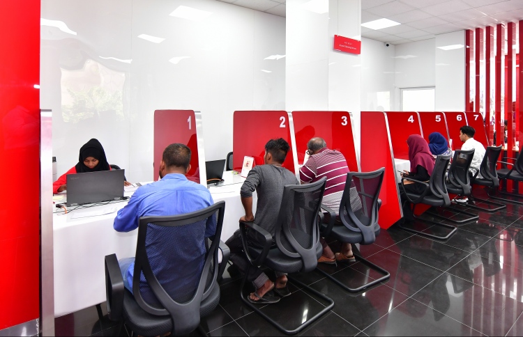 ބީއެމްއެލްގެ ލޯނު ސެންޓަރު ހުޅުވައިފި