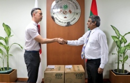 The donations were handed over to the Ministry of Foreign Affairs. PHOTO: MINISTRY OF FOREIGN AFFAIRS