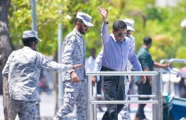 Former president Abdulla Yameen Abdul Gayoom. PHOTO: AHMED AWSHAN ILYAS / MIHAARU