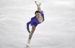 Rika Kihira of Japan performs during the ladies short program at the ISU Four Continents Figure Skating Championships in Seoul on February 6, 2020. (Photo by Jung Yeon-je / AFP)