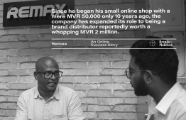 Remax: an online success story. IMAGE: AHMED MAANIS / BRANDS OF MALDIVES