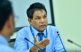 Maldives Airports Company Limited (MACL)'s Acting Managing Director Moosa Solih. PHOTO: AHMED AWSHAN ILYAS/ MIHAARU