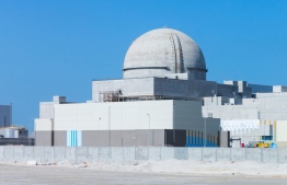The first nuclear power plant in an Arab Nation. PHOTO: EMIRATES NUCLEAR ENERGY COMPILATION