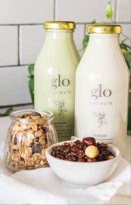 Milkandyolk collaborated with Glo Cleanse's milk range (Nut Mylk) to deliver 'breakfast for everyone' right to the customers’ doorstep. PHOTO: AISHATH LATHEEF (MILKANDYOLK)