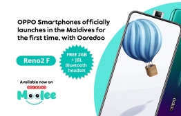 Ooredoo Maldives introduces OPPO smartphones in Maldives. PHOTO: OOREDOO
