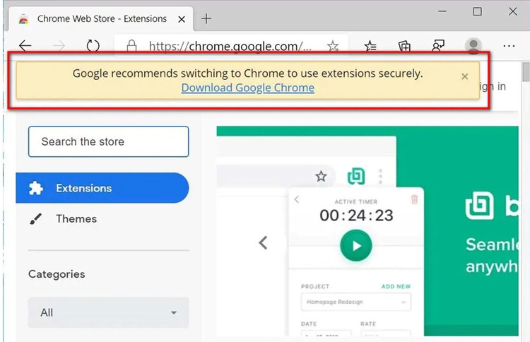 މައިކްރޮސޮފްޓް އެޖް ރައްކާތެރިއެއް ނޫން