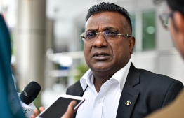 parliamentary representative for the constituency of Kaashidhoo, Kaafu Atoll, MP Abdulla Jabir. PHOTO: AHMED AWSHAN ILYAS