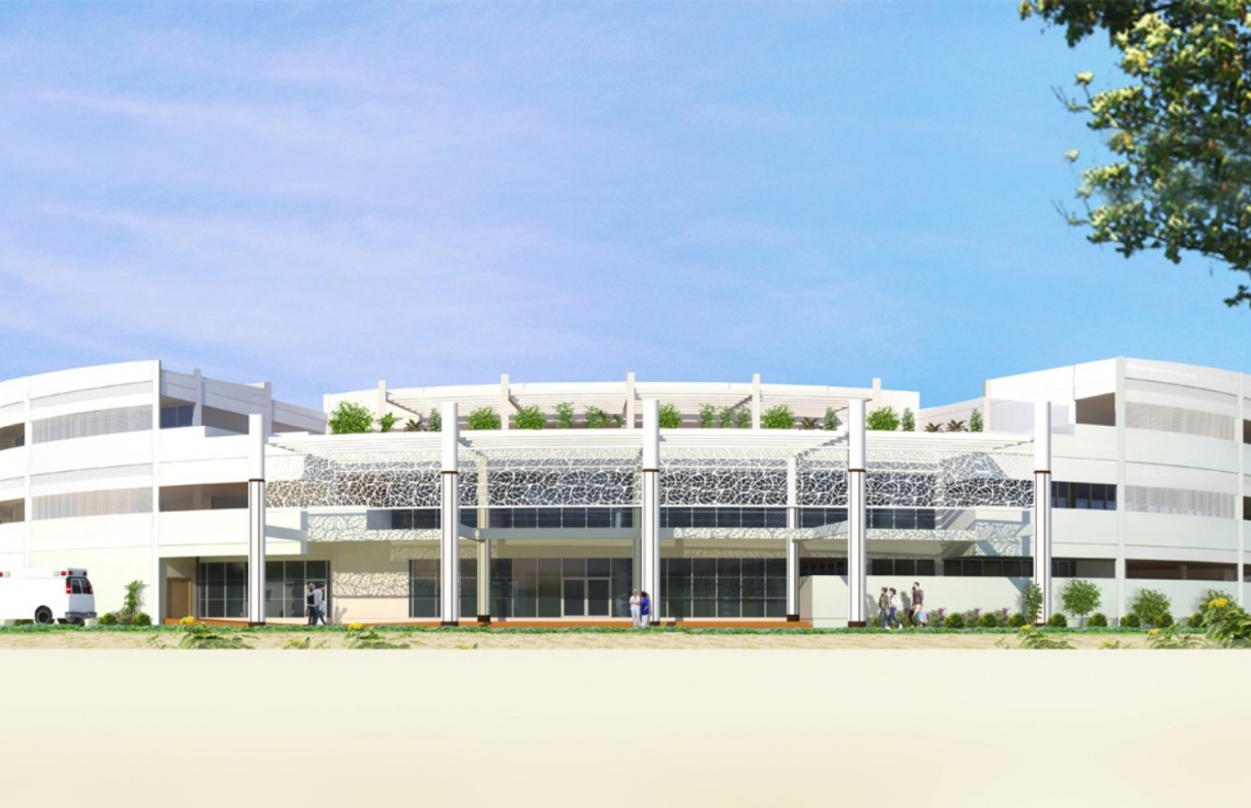 ދ. ކުޑަހުވަދޫގައި ސަރުކާރުން އިމާރާތް ކުރާ އާ ހޮސްޕިޓަލްގެ ކުރެހުމެއް: މި ހޮސްޕިޓަލް އިމާރާތް ކުރަނީ ކުޑަހުވަދޫގައި އަލަށް ހިއްކި ސަރަހައްދުގައި.