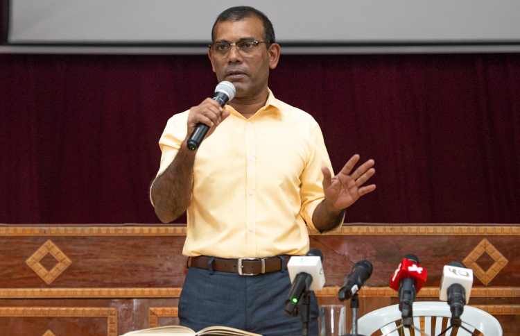 މާލެ މިގޮތަށް ދޫކޮށްލާފައި ނުބާއްވާނަން: ނަޝީދު