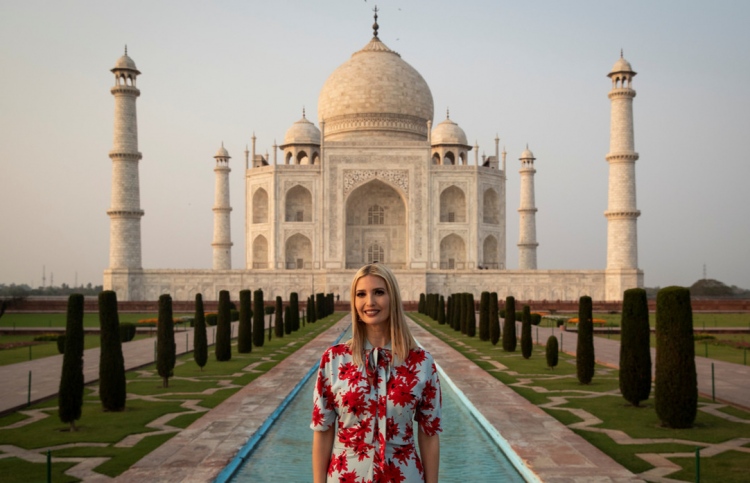 އިވަންކާގެ އިންޑިއާ ދަތުރުން މަޖާ ފޮޓޯތަކެއް