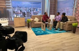 Campaign Ambassadors speaking on air during a PSM programme. PHOTO: PSM