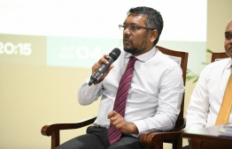 Minister of Economic Development Fayyaz Ismail speaking at the parliament. PHOTO: PARLIAMENT