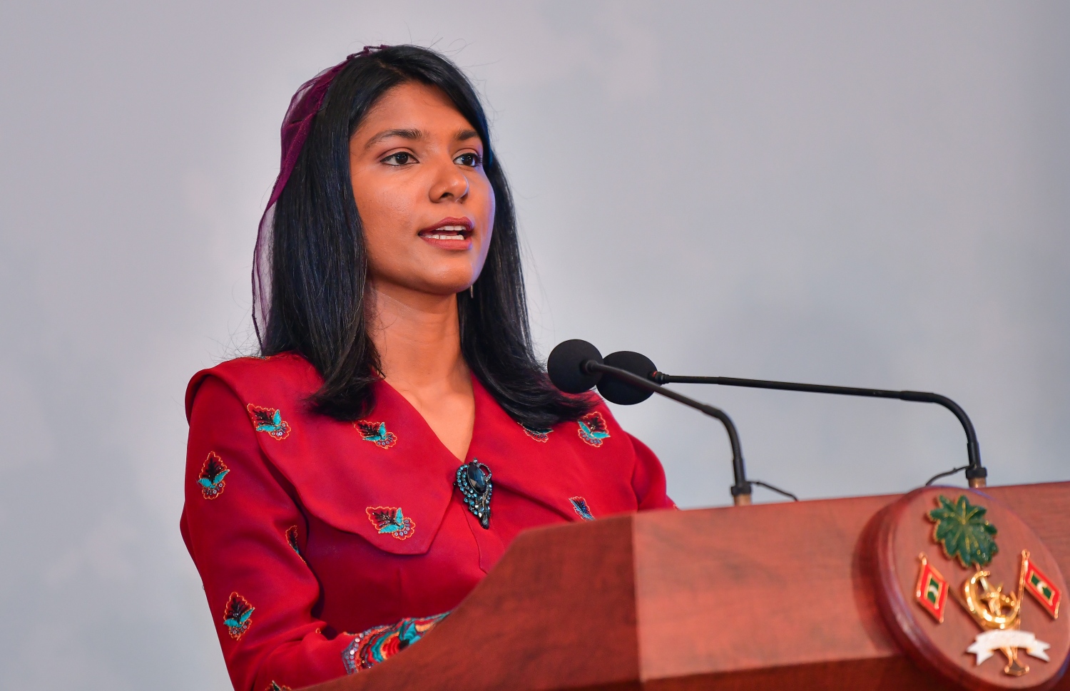 އާކުގެ ފައުންޑާ އަދި ކުރީގެ ޖެންޑާ މިނިސްޓަރު ޒެނީޝާ ޝަހީދު ޒަކީ، އާކުގެ 10 ވަނަ އަހަރީ ދުވަސް ފާހަގަކުރަން މިއަދު ބޭއްވި ރަސްމިއްޔާތުގައި ވާހަކަދައްކަވަނީ -- ފޮޓޯ: އަހުމަދު އަވްޝަން އިލްޔާސް/ މިހާރު