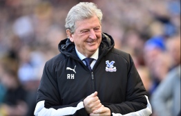 Crystal Palace's English manager Roy Hodgson reacts ahead of the English Premier League football match between Brighton and Hove Albion and Crystal Palace at the American Express Community Stadium in Brighton, southern England on February 29, 2020. (Photo by Glyn KIRK / AFP) / RESTRICTED TO EDITORIAL USE. No use with unauthorized audio, video, data, fixture lists, club/league logos or 'live' services. Online in-match use limited to 120 images. An additional 40 images may be used in extra time. No video emulation. Social media in-match use limited to 120 images. An additional 40 images may be used in extra time. No use in betting publications, games or single club/league/player publications. / 