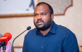 Minister of Tourism Ali Waheed. PHOTO: AHMED ASHWAN ILYAS / MIHAARU