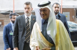 Prince Abdulaziz bin Salman Al-Saud, Minister of Energy of Saudi Arabia arrives for the 178th meeting of the Organization of Petroleum Exporting Countries (OPEC) in Vienna, Austria, on March 6, 2020. PHOTO: AFP