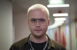 Canadian whistleblower Christopher Wylie poses in Paris, on March 9, 2020. - The publication in French of "Mindf*ck", a book by whistleblower Christopher Wylie on the Cambridge Analytica scandal, will be released on March 11, 2020. PHOTO: THOMAS SAMSON / AFP