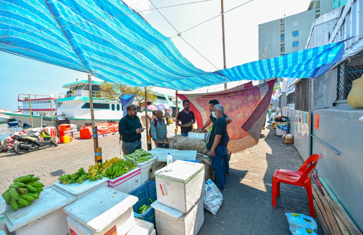 މާލޭގެ މާރުކޭޓުތައް ހަވީރު ހަތަރެއްގެ ފަހުން ބަންދު
