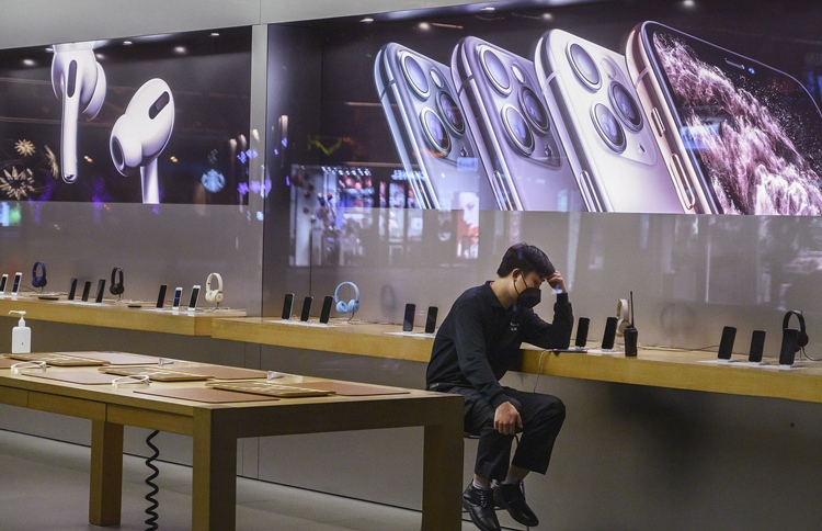 ކޮވިޑް-19އާ ގުޅުން ހުރި އެޕްތައް އެޕަލް އިން ބަލަނީ