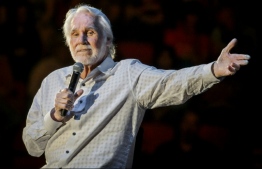 Kenny Rogers performs during his “Farewell Tour” at the Travis County Expo Center in Austin, Texas in 2017. PHOTO: AFP