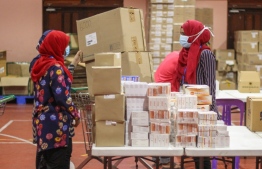 A file photo of STO employees unloading a shipment of medical supplies. PHOTO: MIHAARU