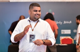 President's Office's Undersecretary Mabrouq Abdul Azeez at a press conference hosted by the National Emergency Operations Centre (NEOC). He received high praise during the last NEOC press briefing held on July 1. PHOTO: NEOC