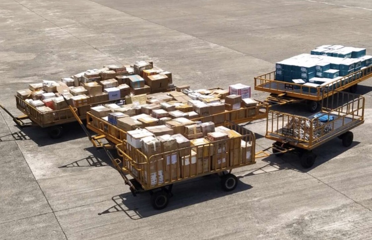 ލަންކާގައި ތިބި އާއިލާތަކަށް 8.9 ޓަނުގެ ކާގޯ