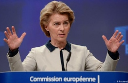 Ursula von der Leyen, president of the European Union. PHOTO: J. GERON/REUTERS