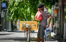 Food and groceries are often delivered by expatriate workers. PHOTO: NISHAN ALI / MIHAARU