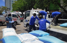 State Trading Organization (STO) has delivered close to 7000 units of staple food supplies across the country. PHOTO: MIHAARU