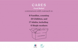 Child Aid Relief in Emergency Situations (CARES), launched by ARC and FLC provides basic food supplies to families with children affected by the COVID-19 crisis. IMAGE/CARES