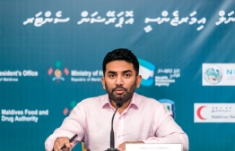 Covid-19-Health Minister Abdulla Ameen-Health Ministry-NEOC