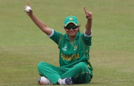 Sana Mir, the former captain of the Pakistani women's cricket team. PHOTO/GETTY IMAGES