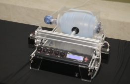 The emergency ventilator prototype developed by MNDF. PHOTO/MNDF
