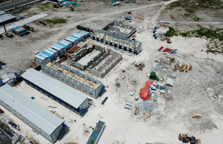 ޗައިނާ އިން ފެސިލިޓީގެ މަސައްކަތް ނިންމައި ހަވާލުކޮށްފި