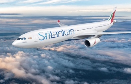 [File] Sri Lankas state-owned Sri Lankan Airlines has unveiled plans to expand its fleet from 24 to 35 planes in the next three years and replace some of its ageing jets -- Photo: Mihaaru