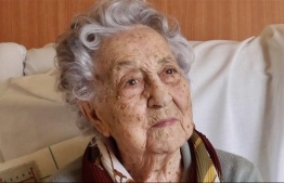 Maria Branyas moved to Spain with her family on a boat during World War I and also lived through the Spanish flu pandemic that swept the world in 1918-19 as well as Spain's 1936-39 civil war. PHOTO: TWITTER/@TELEMADRID