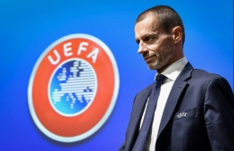 UEFA president Aleksander Ceferin. PHOTO: FABRICE COFFRINI / AFP