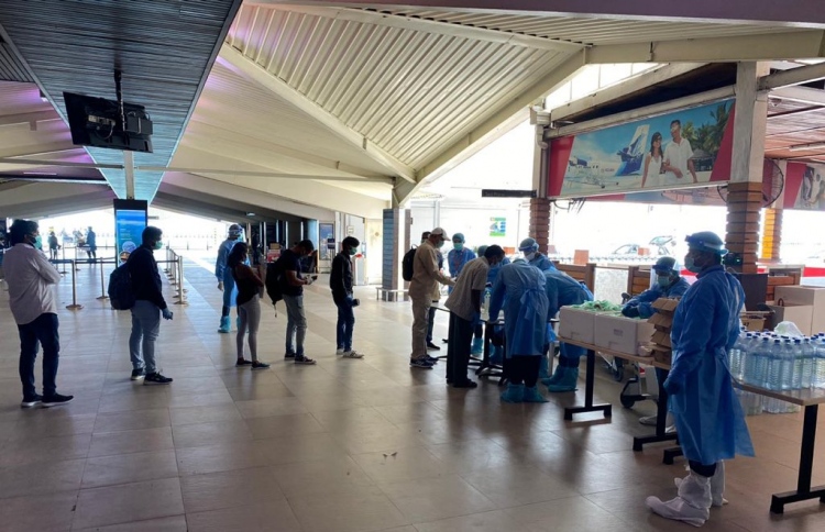 އިންޑިއާގެ އިތުރު 152 މީހަކު އެނބުރި ގައުމަށް