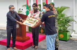 A photograph taken during the ceremony to handover the Hulhumale Medical Facility. PHOTO: IGMH