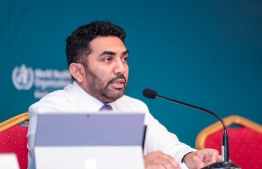 Minister of Health Abdulla Ameen. PHOTO: HEOC