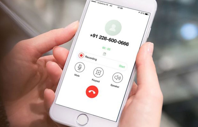 އައިފޯނުން ފޯން ކޯލް ރިކޯޑްކުރެވޭ ގޮތް ހަދަނީ