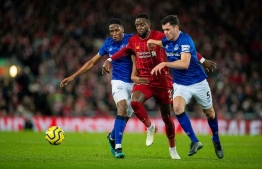 Liverpool versus Everton. PHOTO: MIHAARU FILES