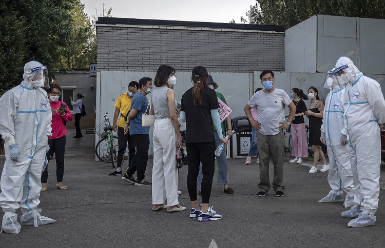 ބެއިޖިންގައި ދުވާލަކު 1 މިލިއަން މީހުން ޓެސްޓްކުރެވޭނެ