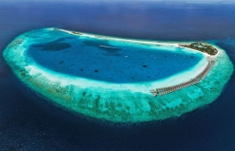 An aerial view of Seaside FInolhu Maldives in Baa Atoll. The resort is under the management of German company Seaside Hotels and Resorts. PHOTO: SEASIDE FINOLHU
