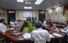 The parliamentary Committee on Human Rights and Gender meets on June 29, 2020, regarding the sexual assault of a foreign national on board a safari on June 25. PHOTO/MAJLIS