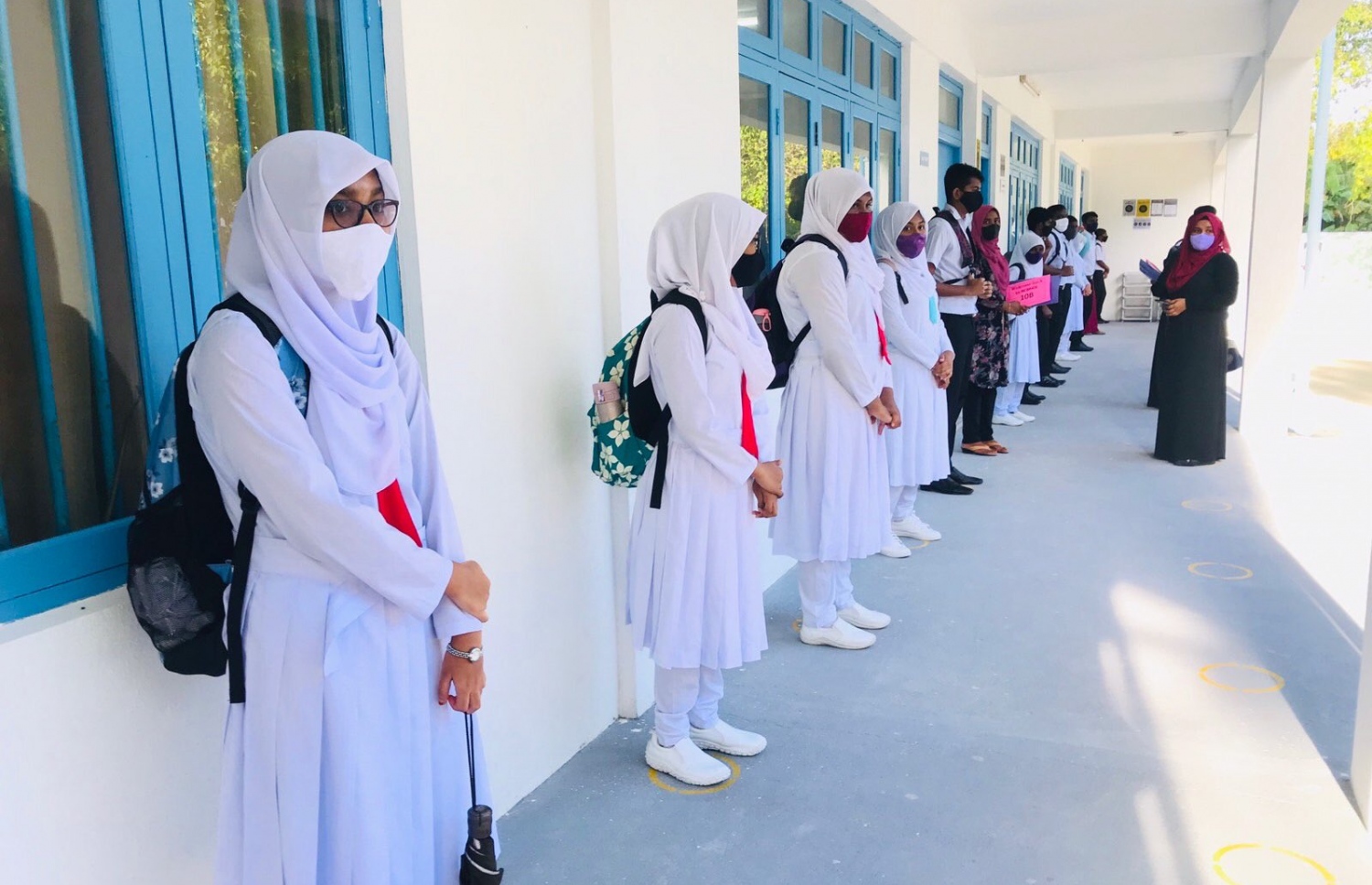 ދަރިވަރުންތަކެއް ސްކޫލުގައި.-- ފޮޓޯ: އެޑިއުކޭޝަން މިނިސްޓްރީ